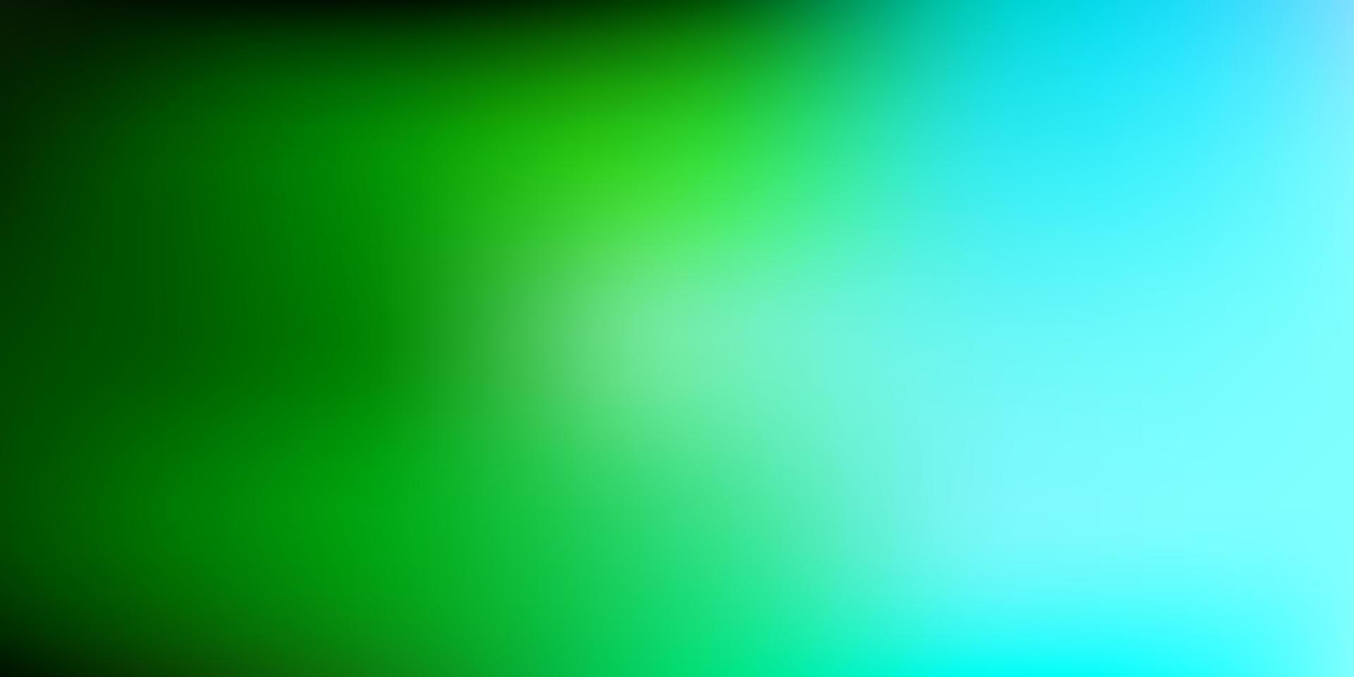 lichtblauw, groen vector vervagen sjabloon.