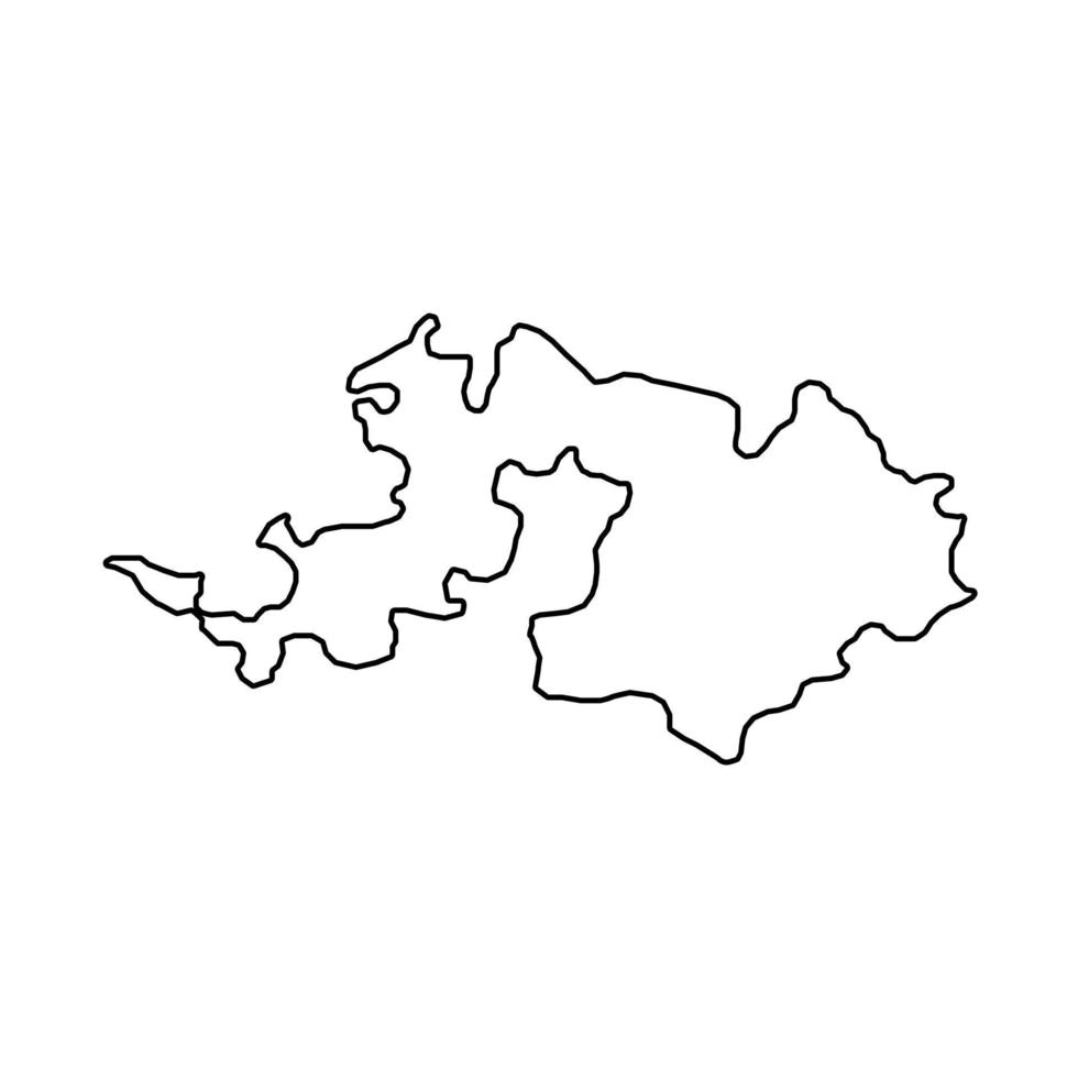 basel-landschaft kaart, kantons van Zwitserland. vector illustratie.