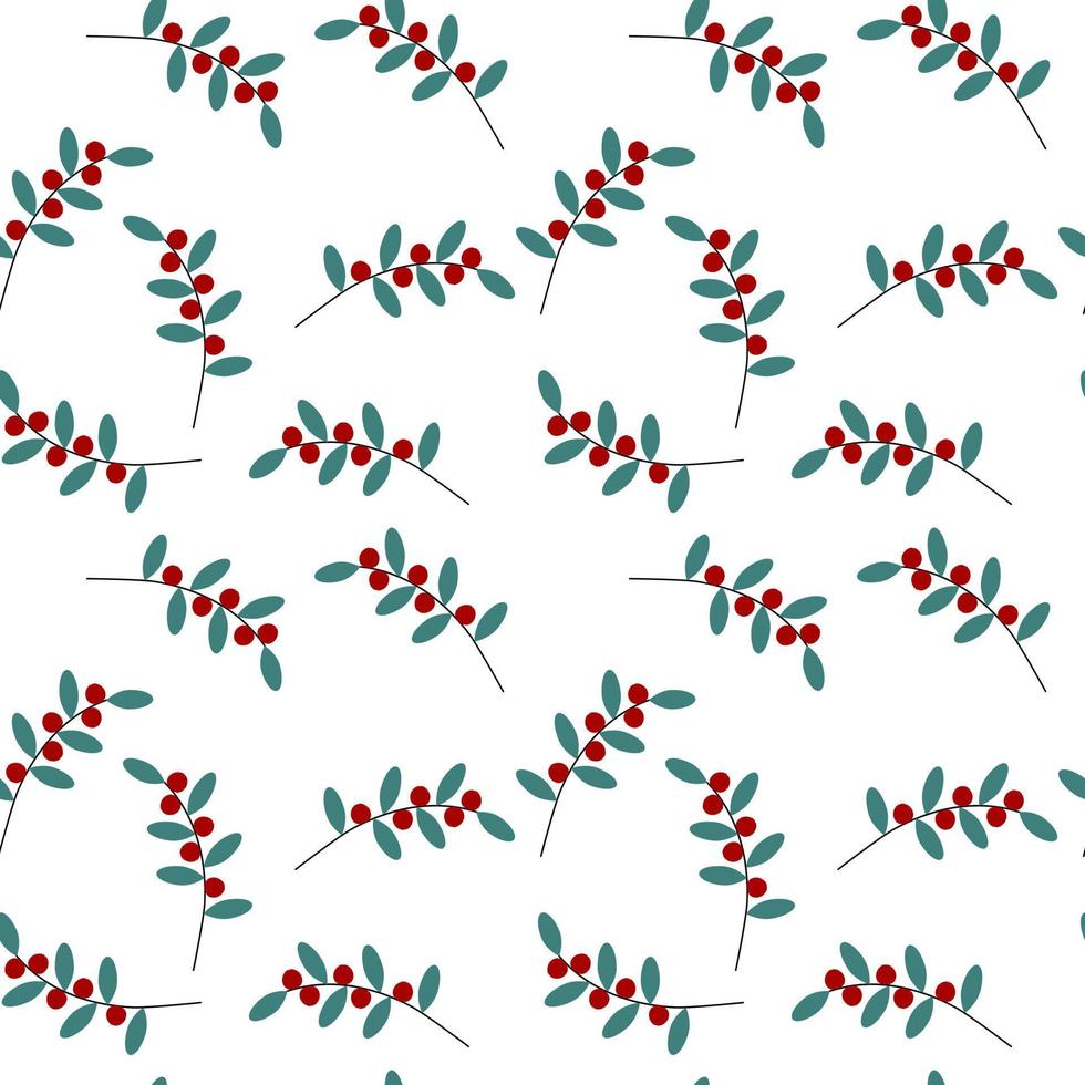 naadloos helder patroon van winter BES takken in modieus tinten. abstract achtergrond structuur vector