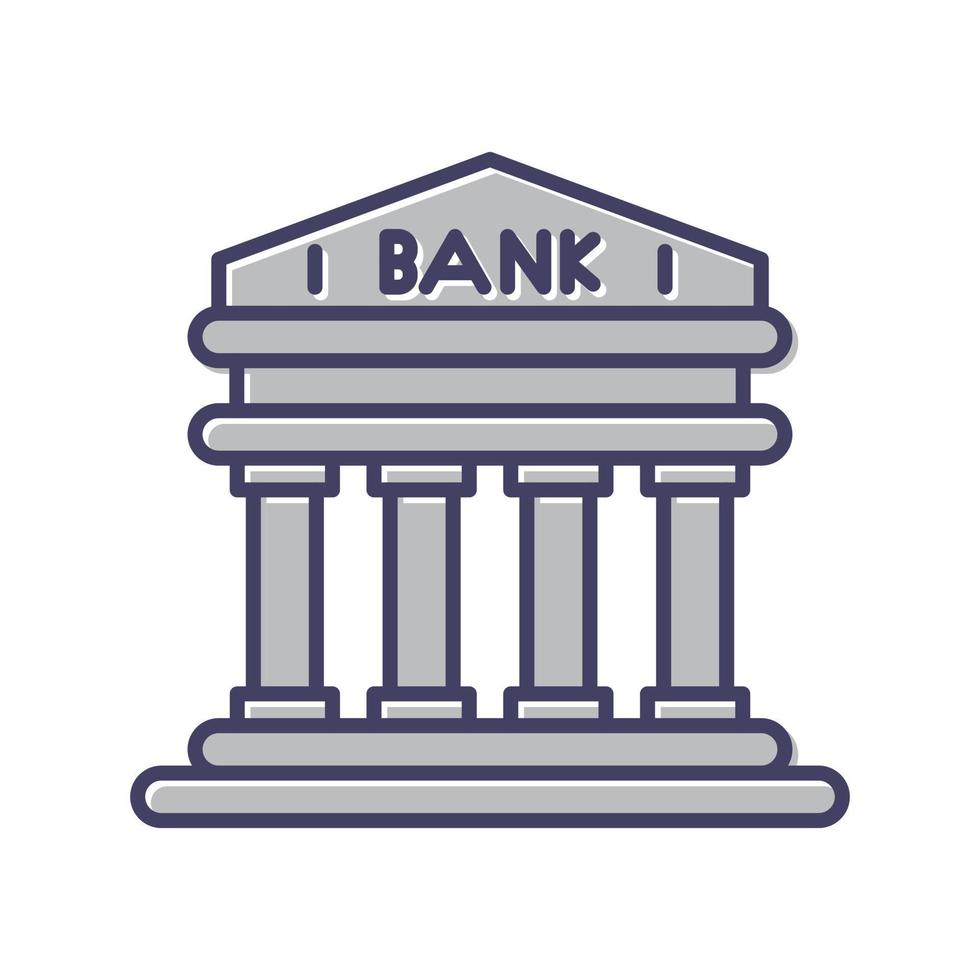 bank vector pictogram