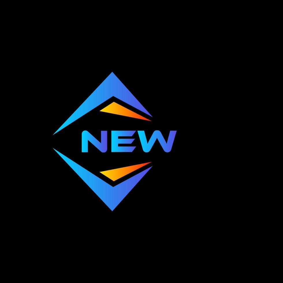 nieuw abstract technologie logo ontwerp Aan zwart achtergrond. nieuw creatief initialen brief logo concept. vector