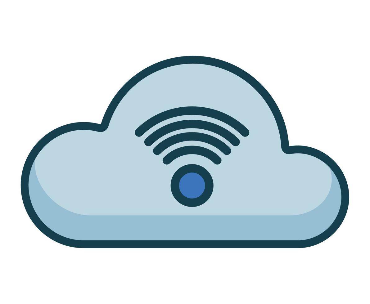 wolk berekenen met Wifi vector