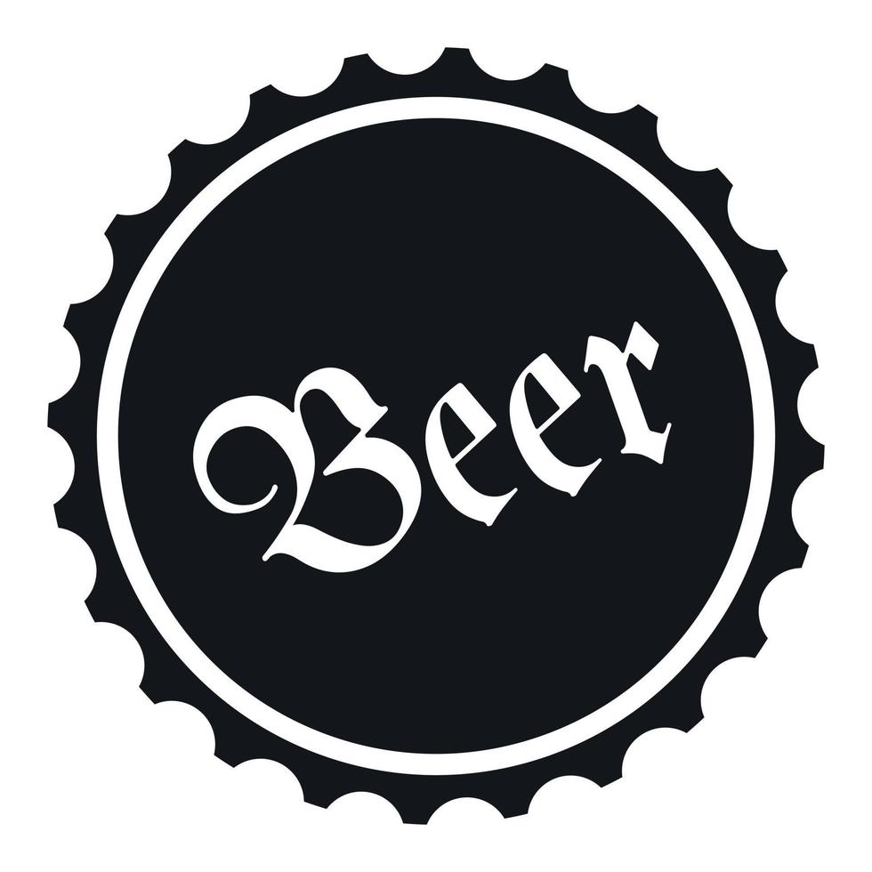 bier gemakkelijk icoon vector