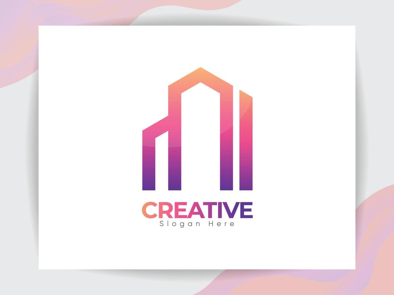 realistisch bedrijf logo sjabloon ontwerp, creatief minimaal realistisch logo ontwerp met premie vector premie hoge kwaliteit Op maat ontwerp met helling kleur.