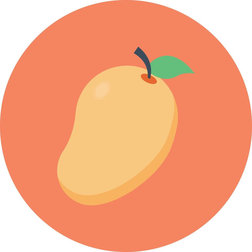 mango vectorillustratie op een background.premium kwaliteit symbolen.vector iconen voor concept en grafisch ontwerp. vector