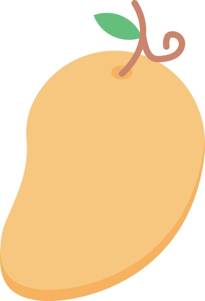 mango vectorillustratie op een background.premium kwaliteit symbolen.vector iconen voor concept en grafisch ontwerp. vector