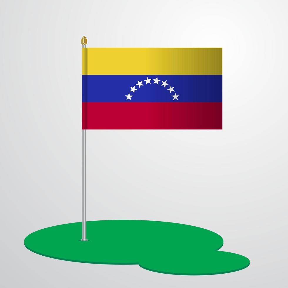 Venezuela vlag pool vector