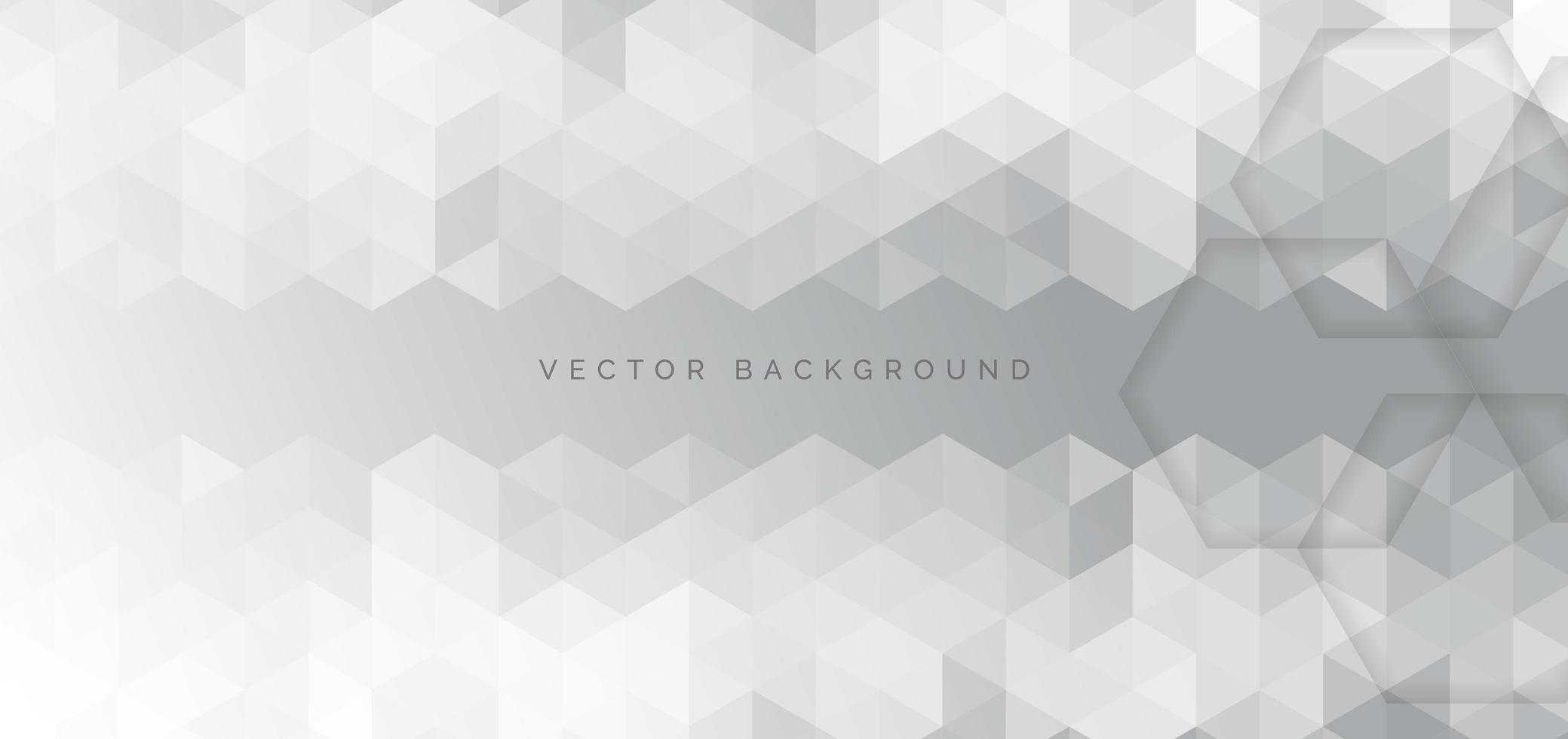 abstracte bannerachtergrond met geometrisch patroon vector