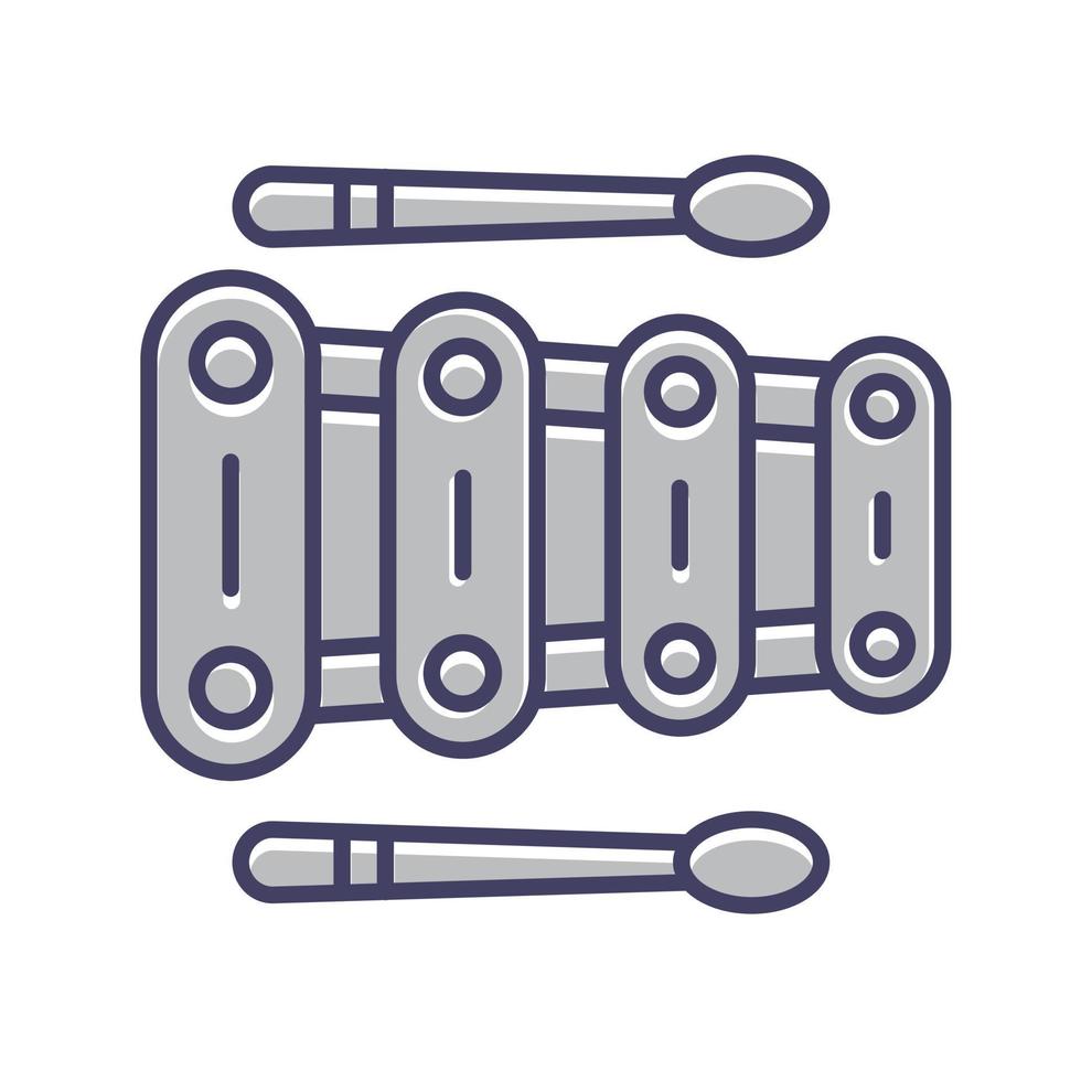 xylofoon vector icoon