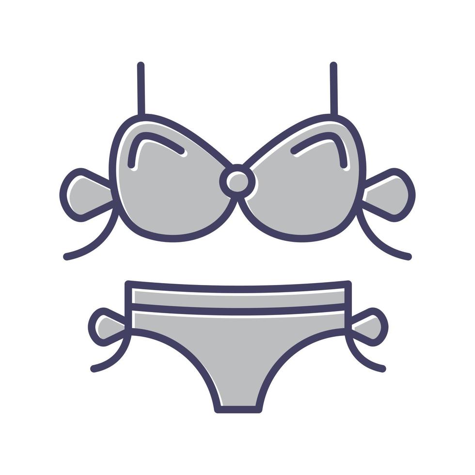 bikini vector icoon