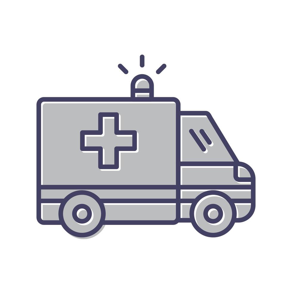 ambulance vector pictogram