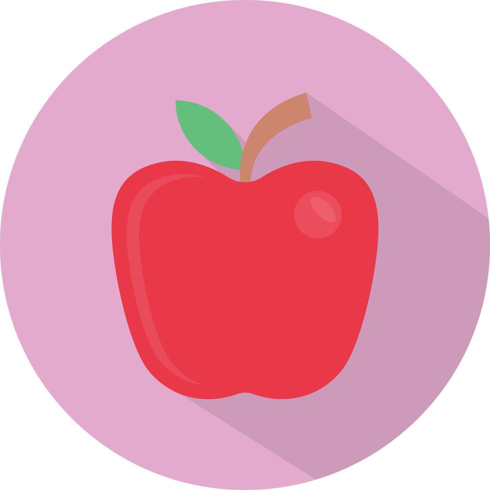 appel vectorillustratie op een background.premium kwaliteit symbolen.vector iconen voor concept en grafisch ontwerp. vector