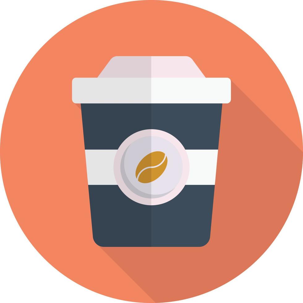 koffie vectorillustratie op een background.premium kwaliteit symbolen.vector pictogrammen voor concept en grafisch ontwerp. vector