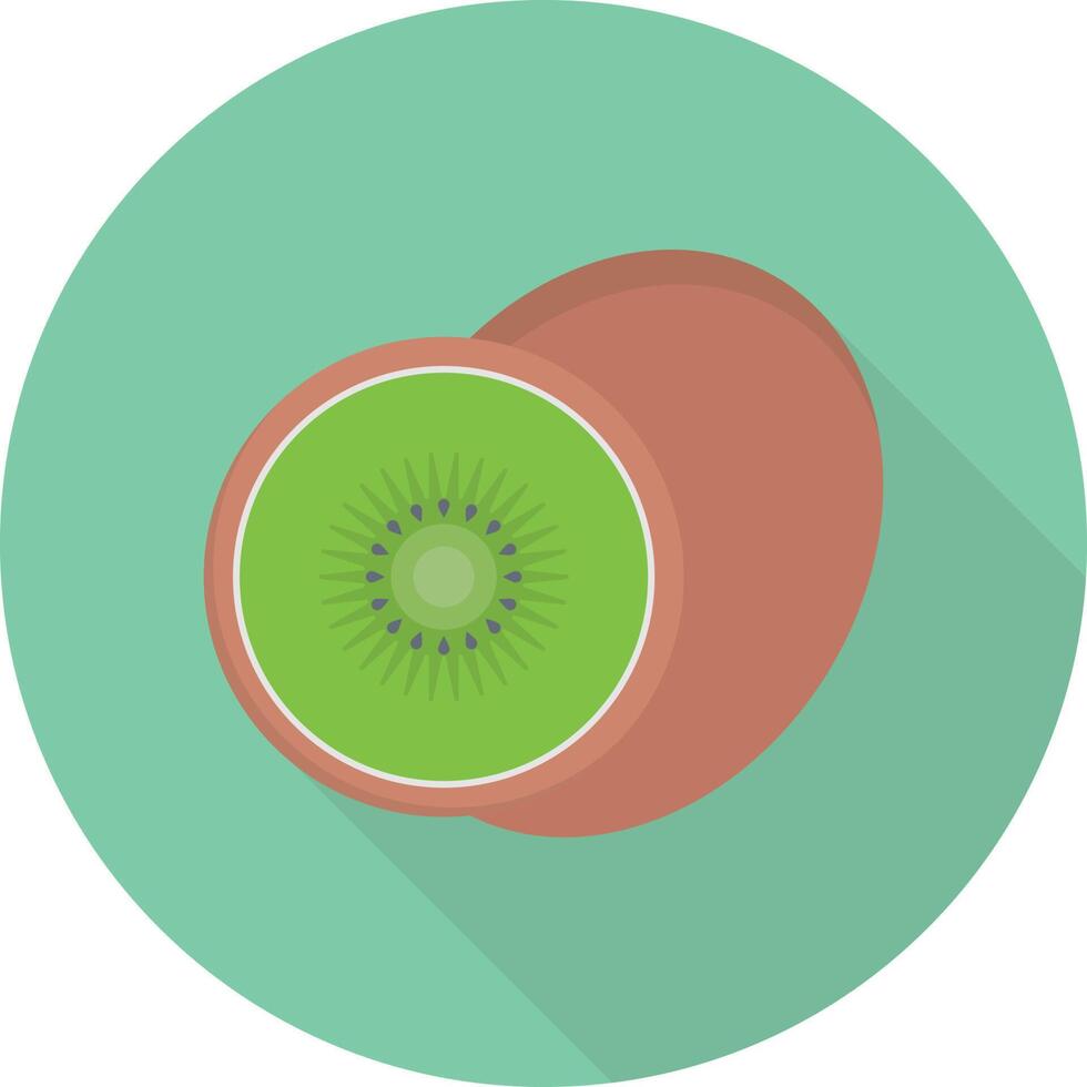 kiwi vectorillustratie op een background.premium kwaliteit symbolen.vector iconen voor concept en grafisch ontwerp. vector