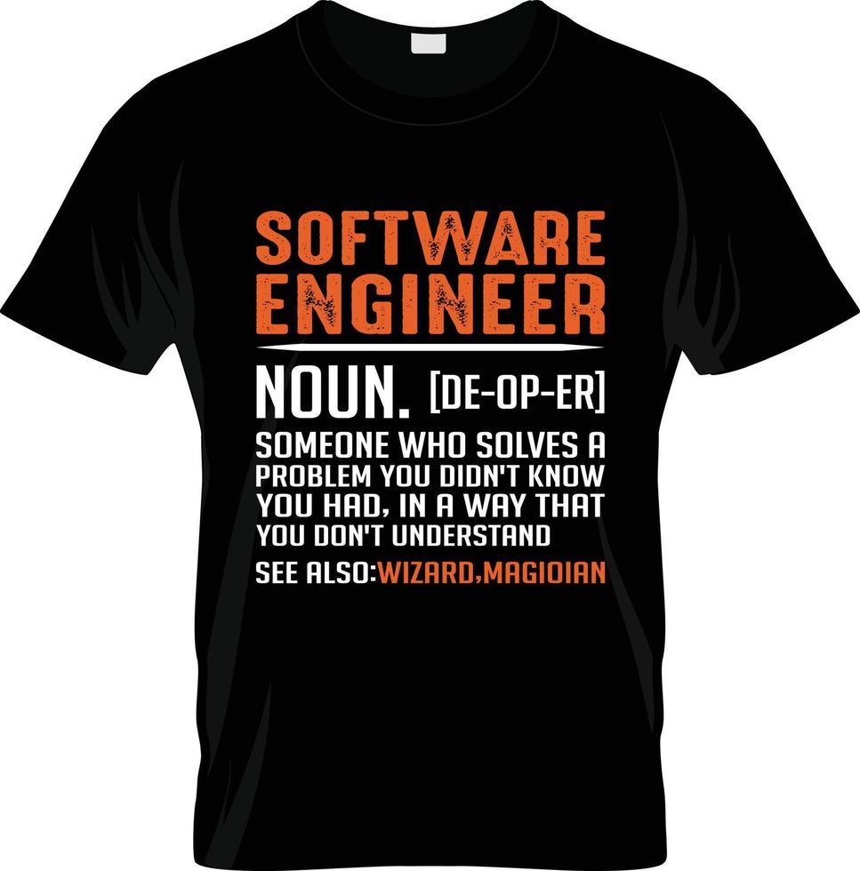 software ontwikkelaar t-shirt ontwerp, software ontwikkelaar t-shirt leuze en kleding ontwerp, software ontwikkelaar typografie, software ontwikkelaar vector, software ontwikkelaar illustratie vector