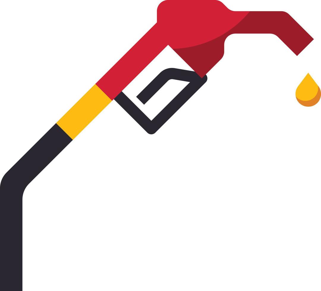 brandstof olie bijvullen gas- - vlak icoon vector