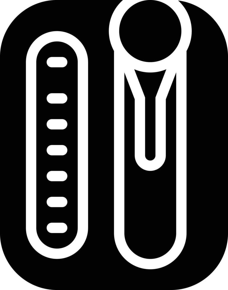 uitrusting selector verschuiving stok - solide icoon vector