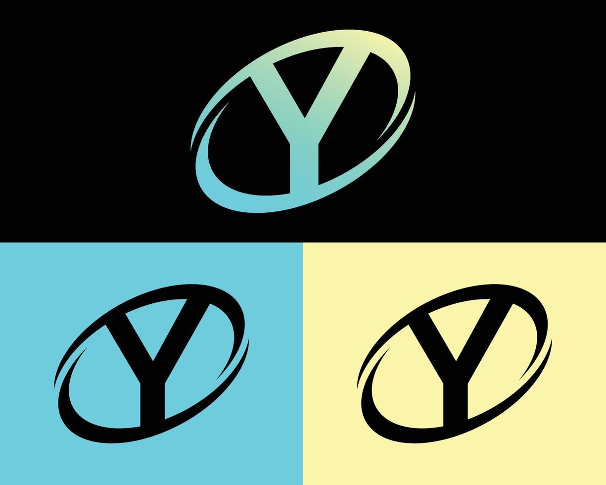 creatief brief y logo ontwerp sjabloon vector