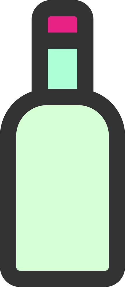 fles kleur icoon vector