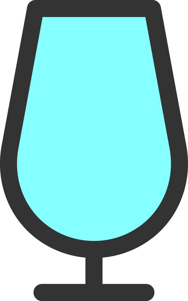 glas kleur icoon vector