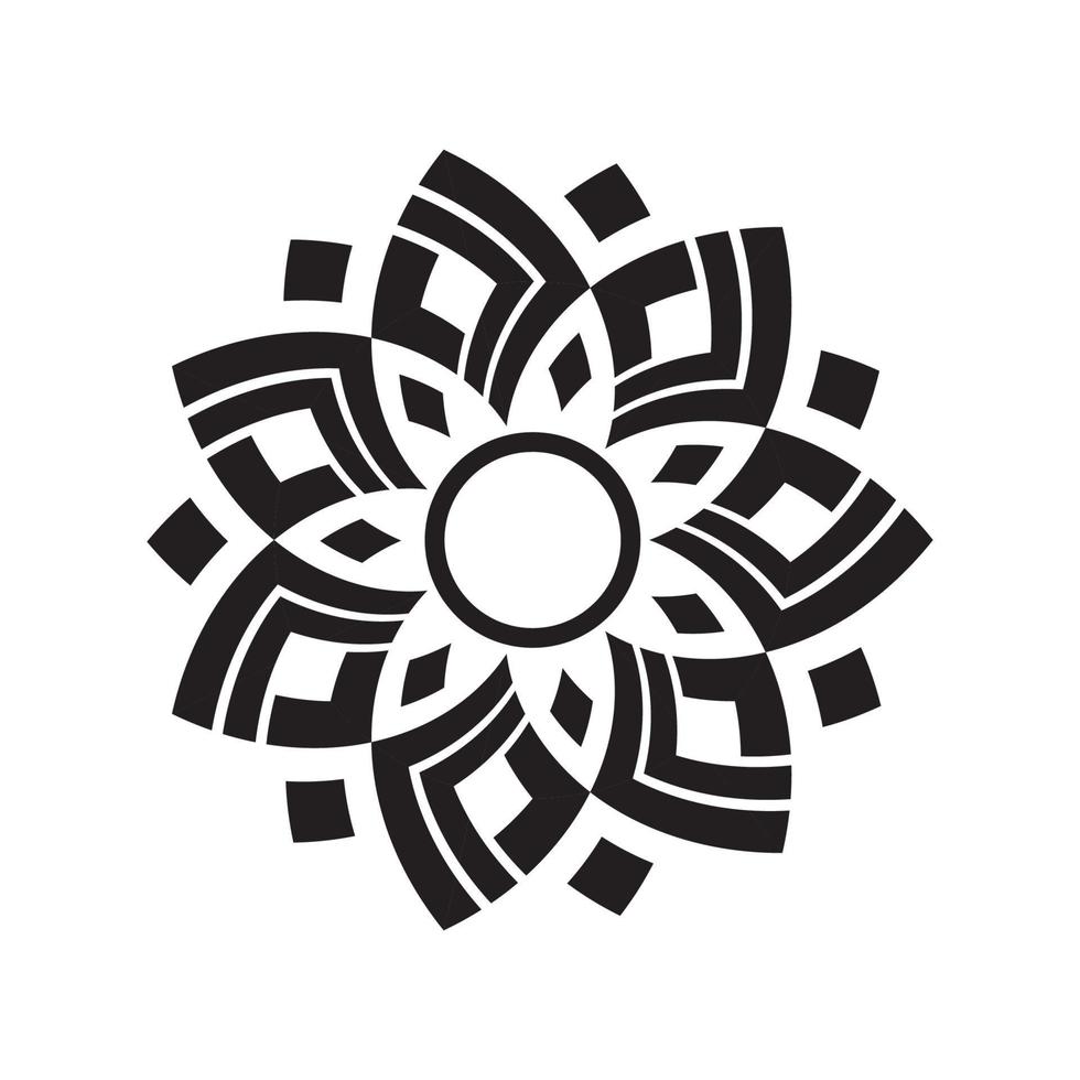 circulaire patroon in het formulier van mandala illustratie vector