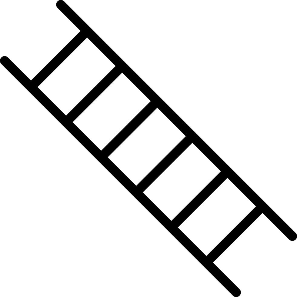 lijnpictogram voor stap vector