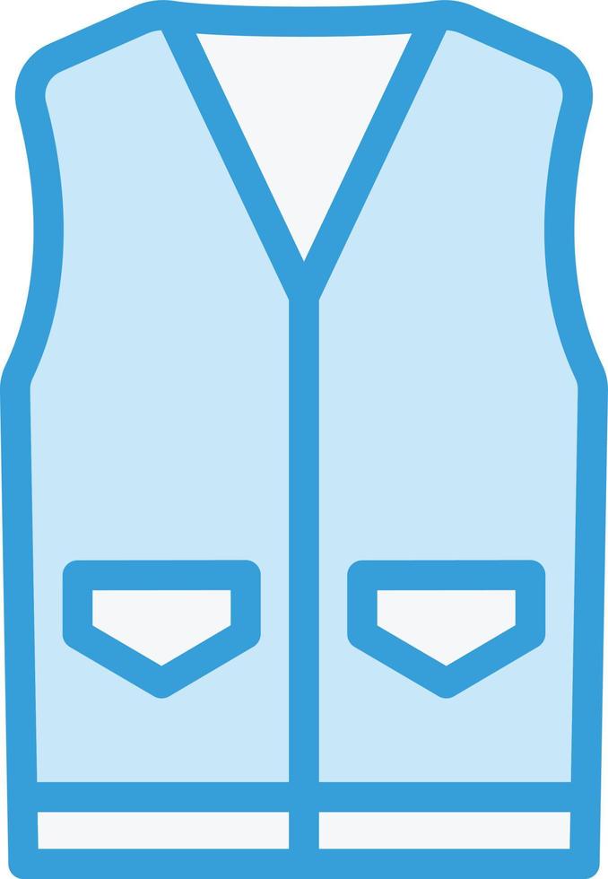 vest vector pictogram ontwerp illustratie