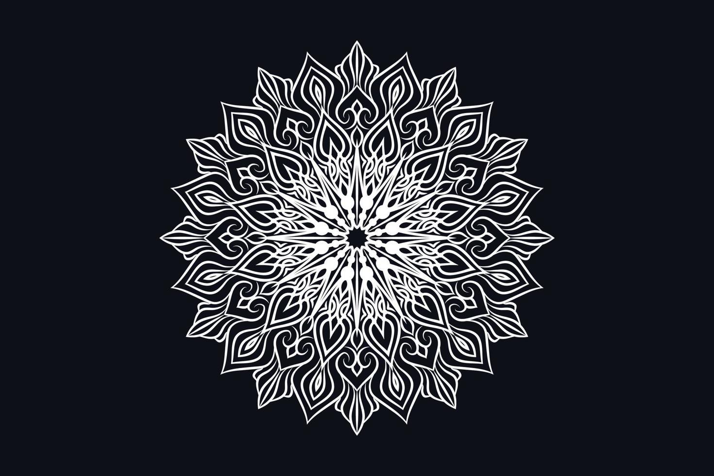 mandala achtergrond ontwerp vrij vector