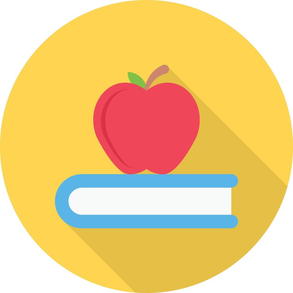 Apple boek vectorillustratie op een background.premium kwaliteit symbolen.vector iconen voor concept en grafisch ontwerp. vector