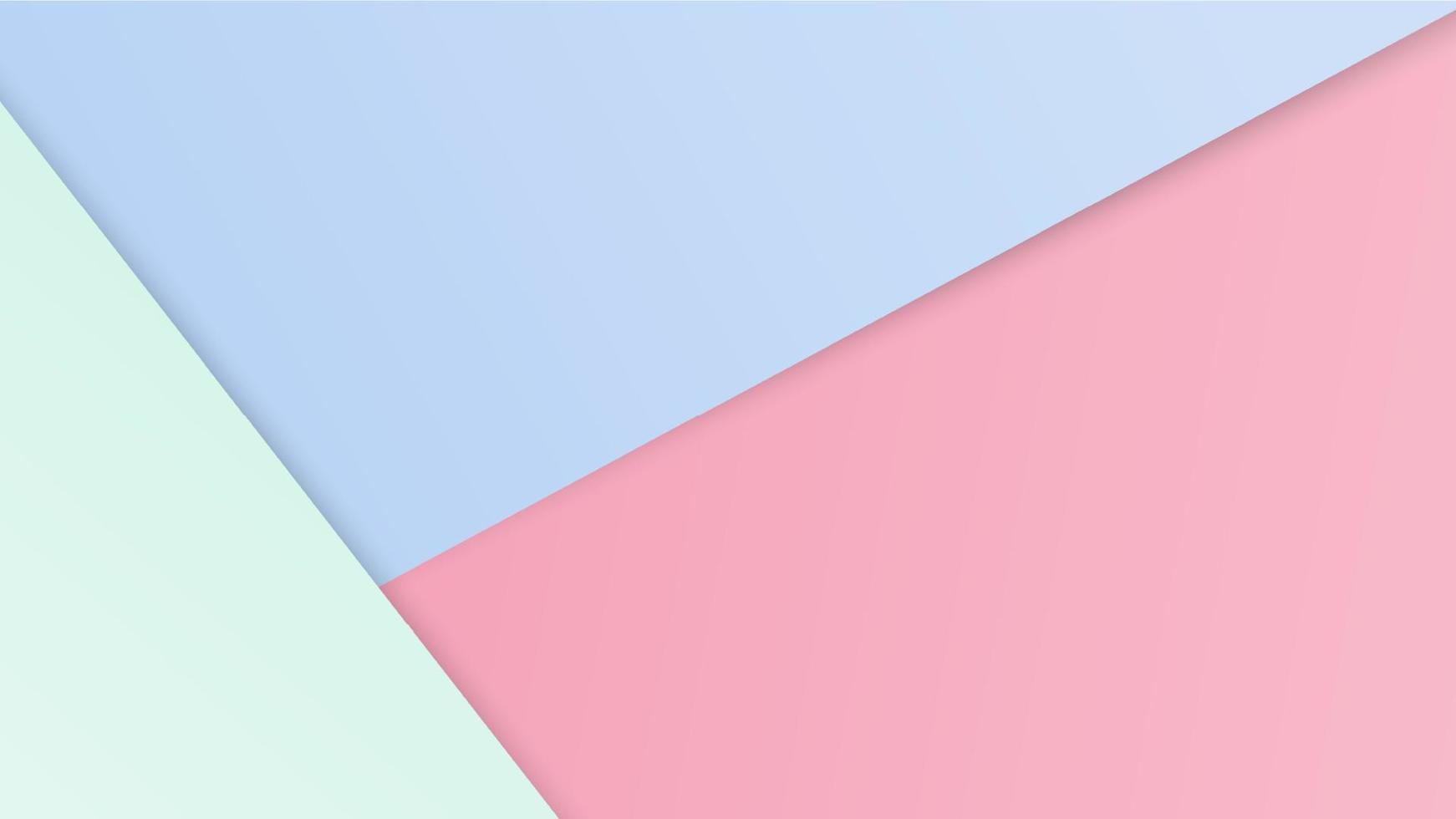 gekleurde papier achtergrond met meetkundig vormen in pastel kleuren vector