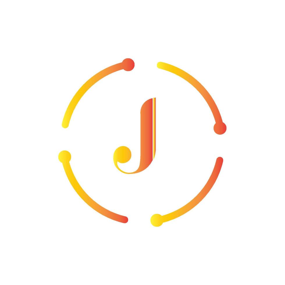 letter j logo sjabloon vector pictogram ontwerp