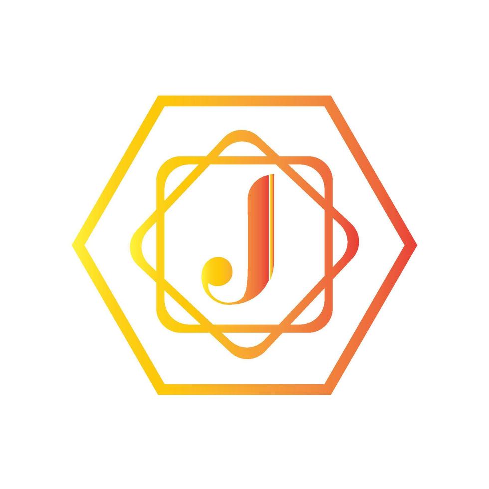 letter j logo sjabloon vector pictogram ontwerp