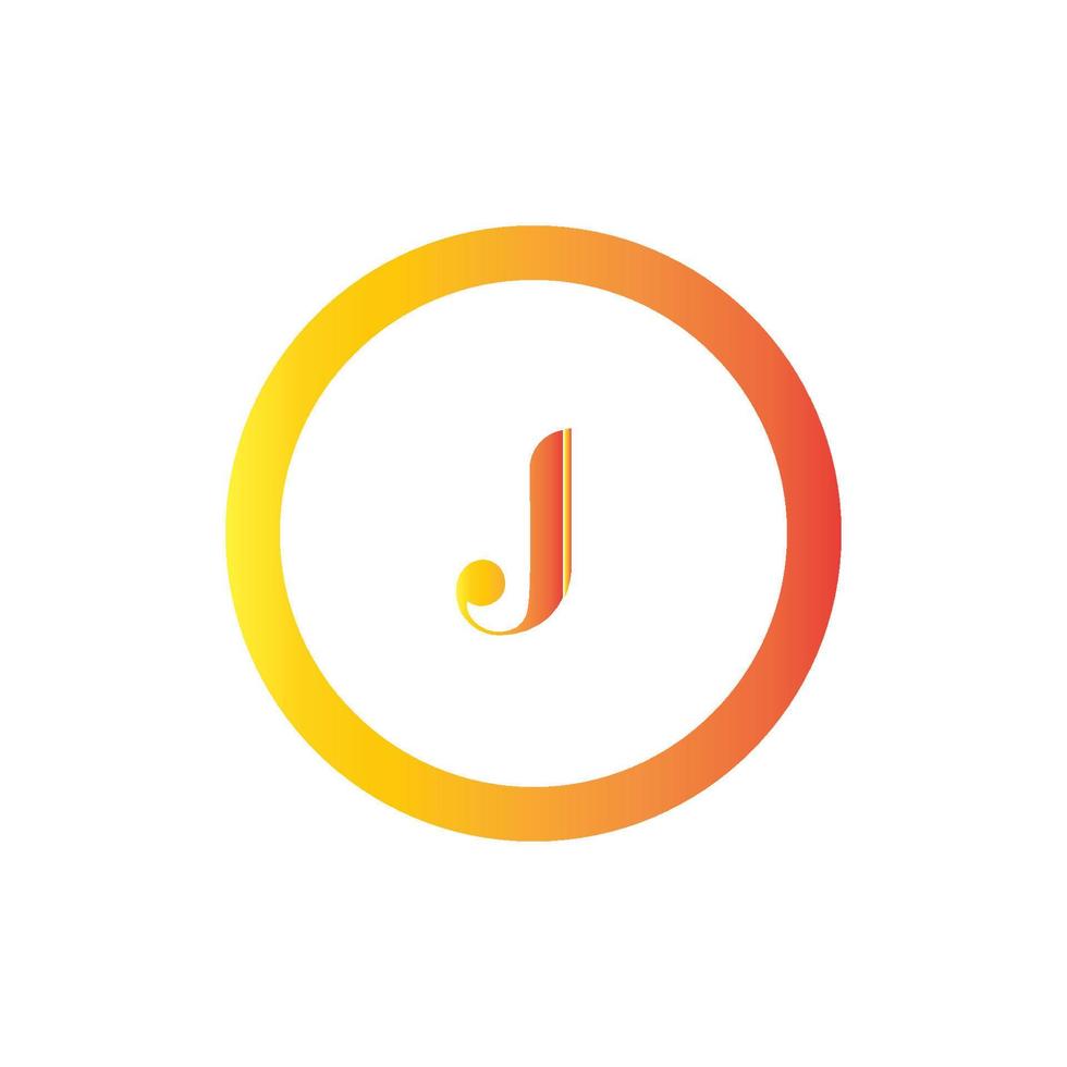 letter j logo sjabloon vector pictogram ontwerp