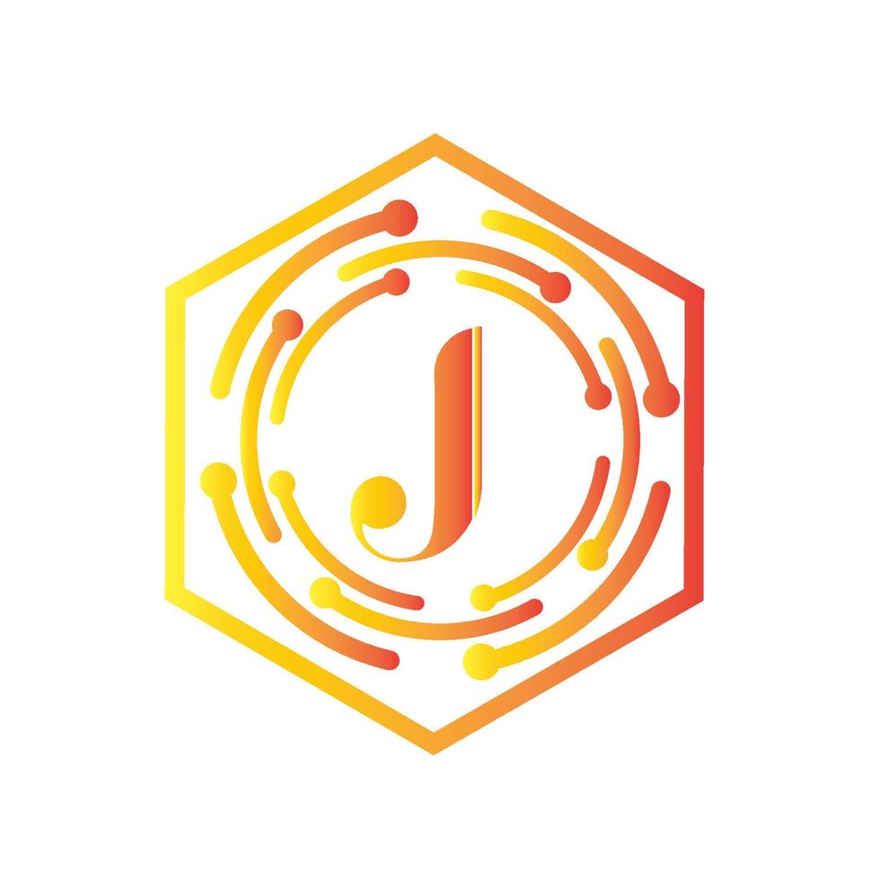 letter j logo sjabloon vector pictogram ontwerp