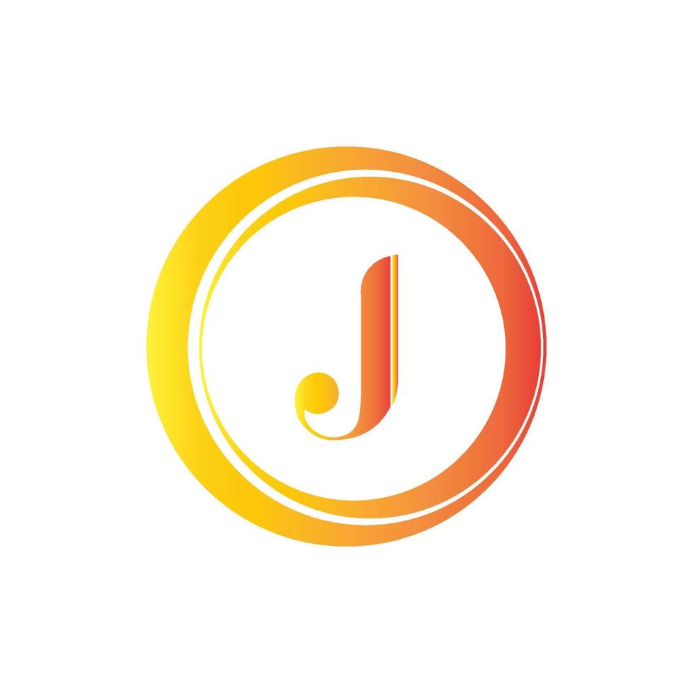 letter j logo sjabloon vector pictogram ontwerp