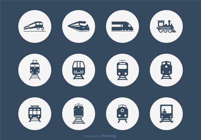 Twaalf Railroad Vector Icons