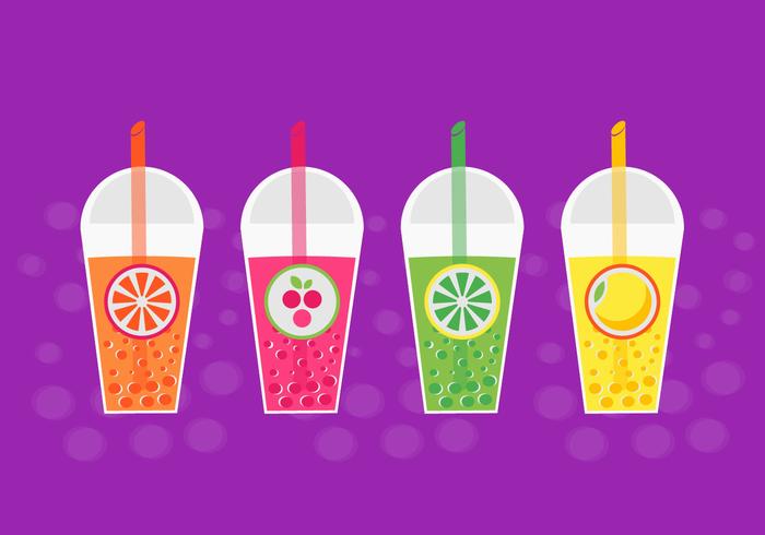 Gratis Bubble Tea Vector