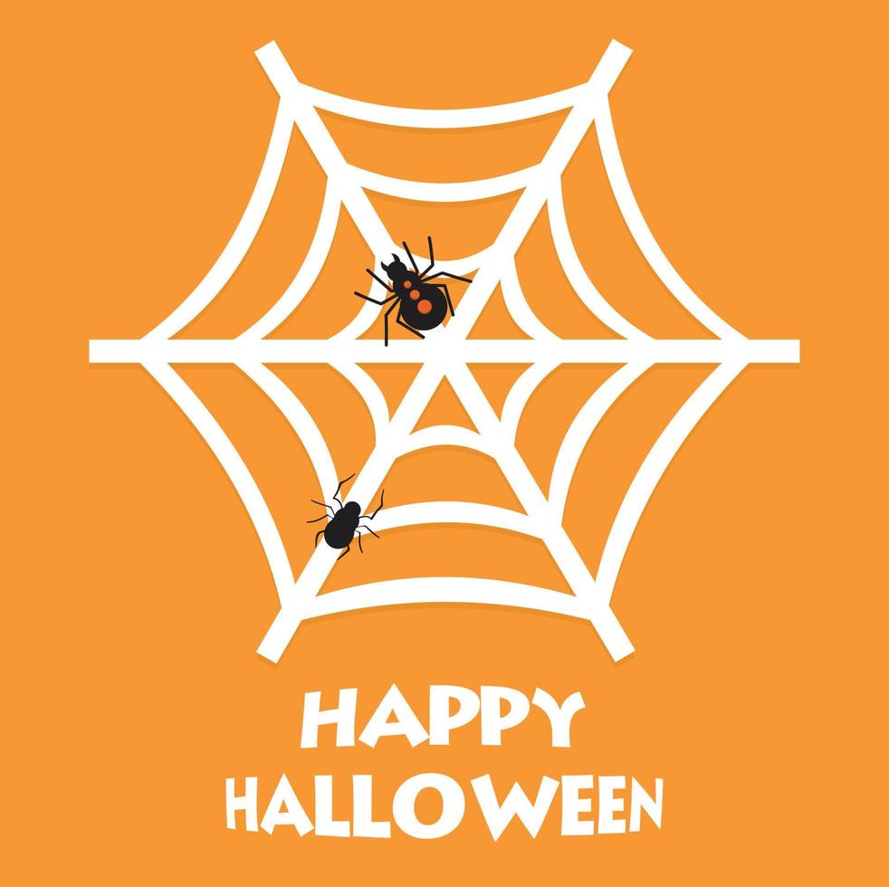 gelukkig halloween ontwerp typografie vector