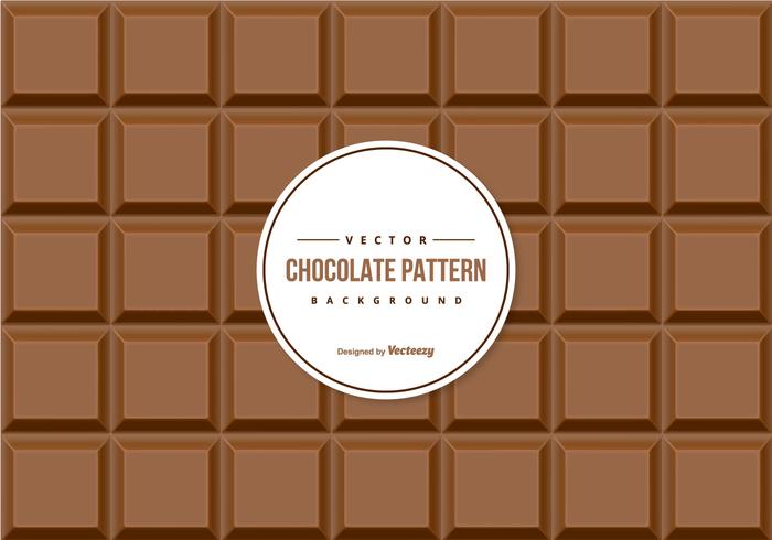 Chocolade Achtergrond van het Patroon vector