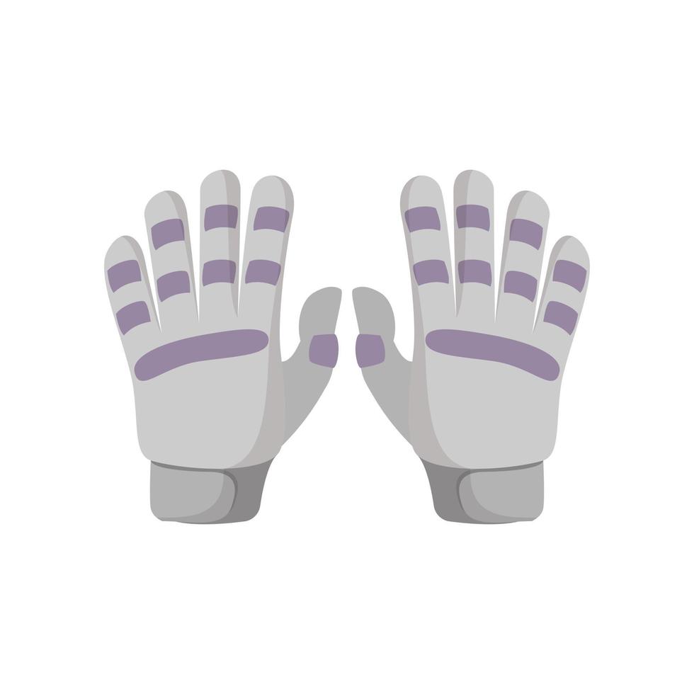 golf handschoen tekenfilm icoon vector