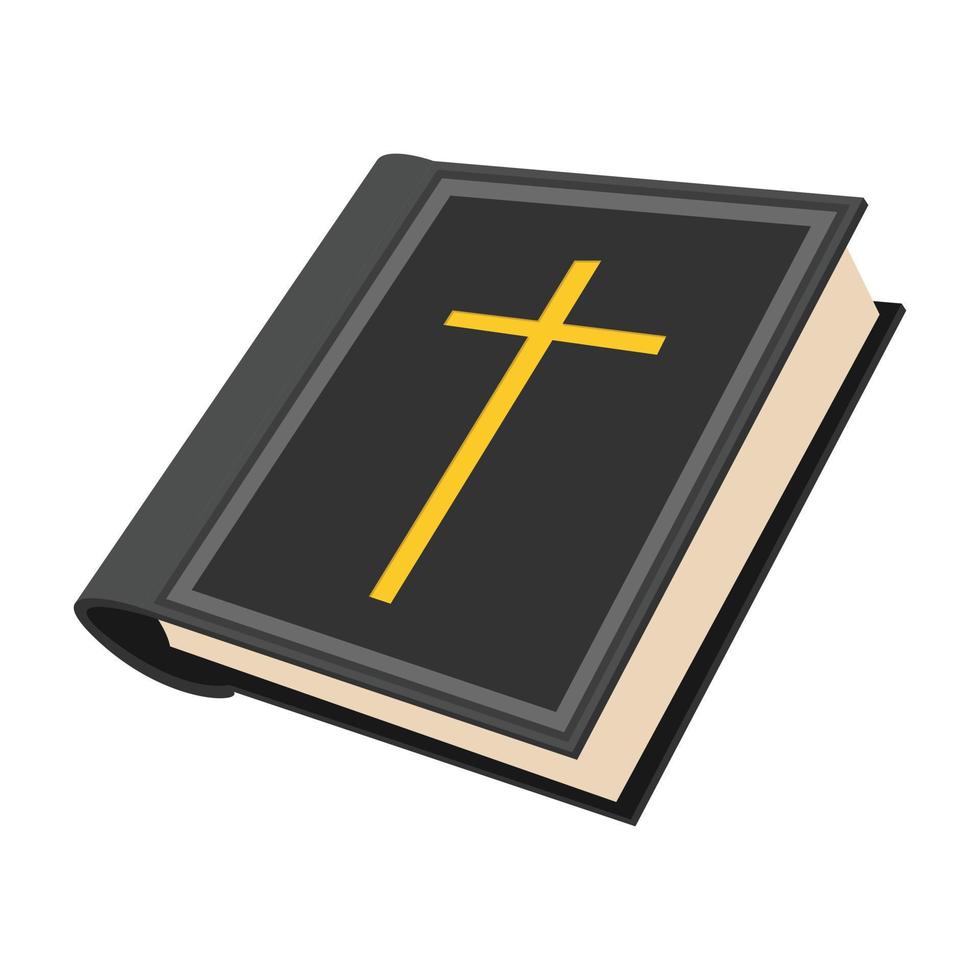 Bijbel tekenfilm icoon vector