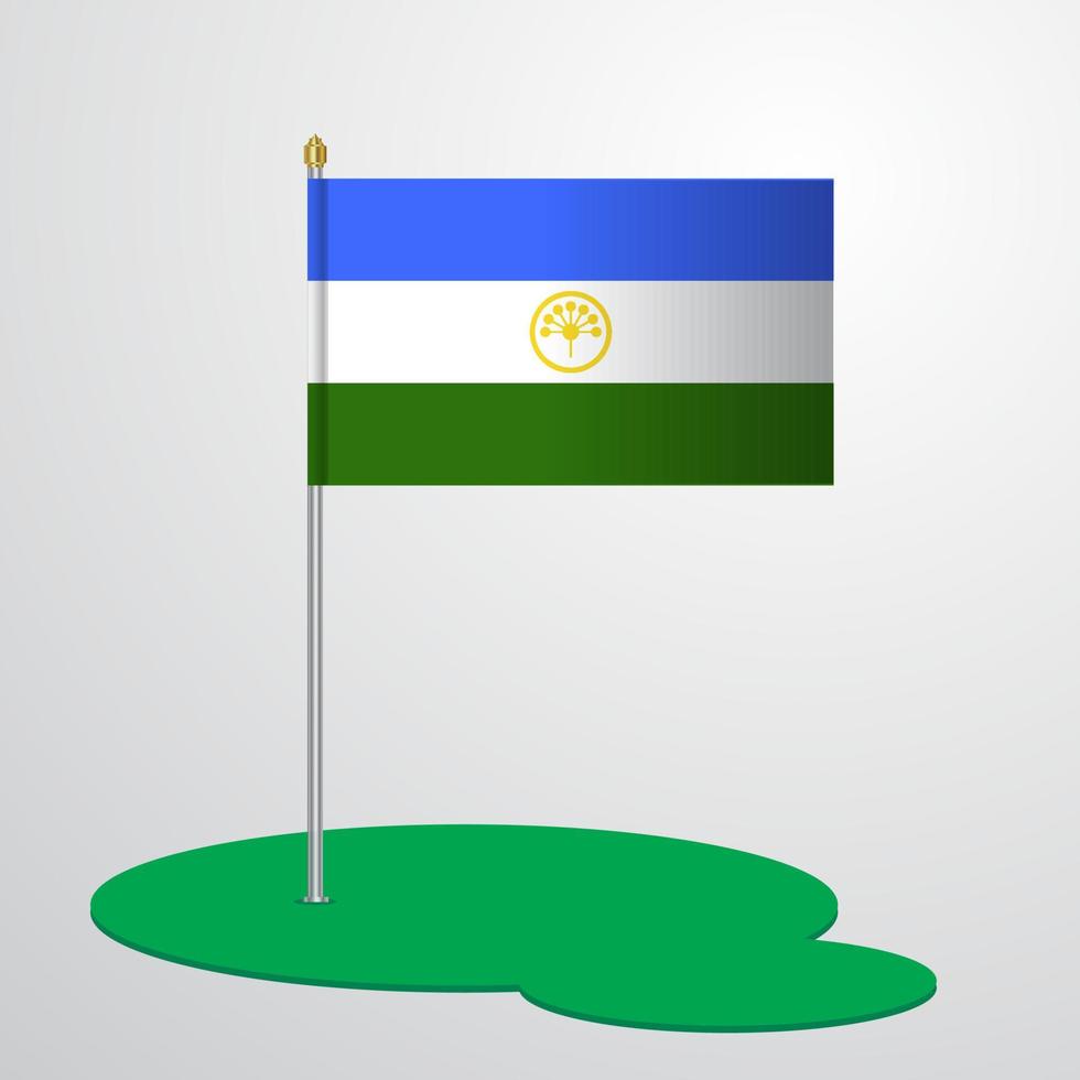 basjkirostan vlag pool vector