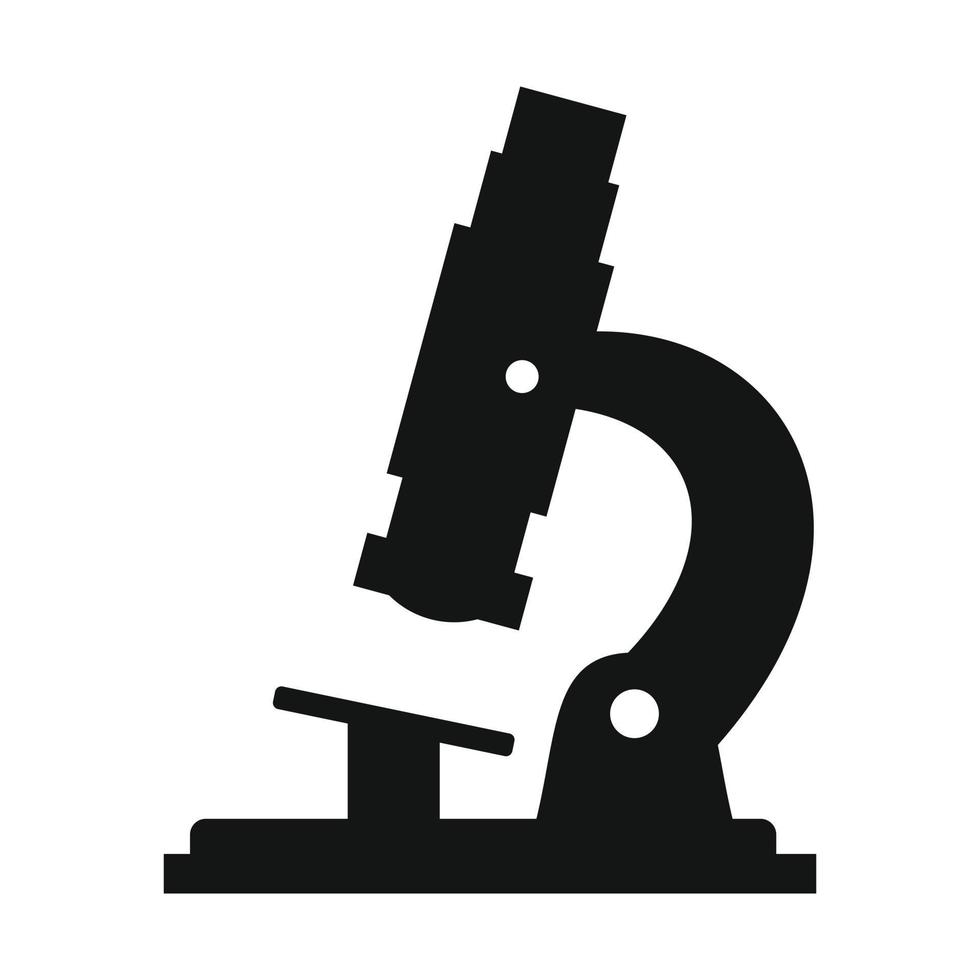 microscoop modern gemakkelijk icoon vector