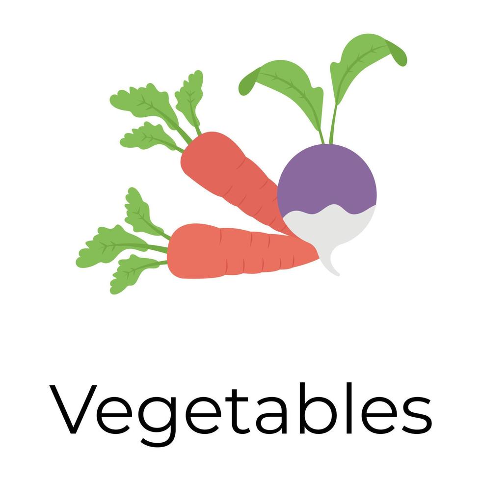 modieus vegetales concepten vector