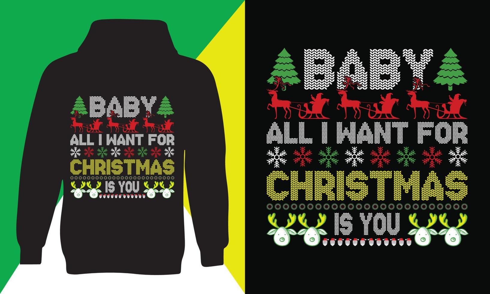 Kerstmis citaten t-shirt ontwerp sjabloon vector