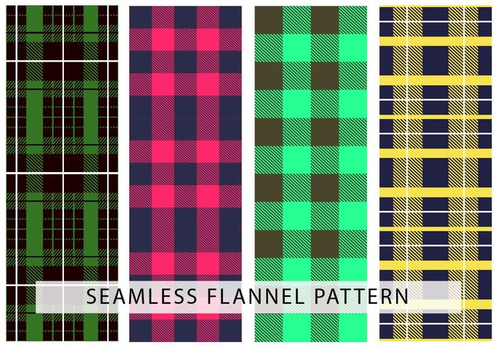 Flanel Naadloze Vector Pattern