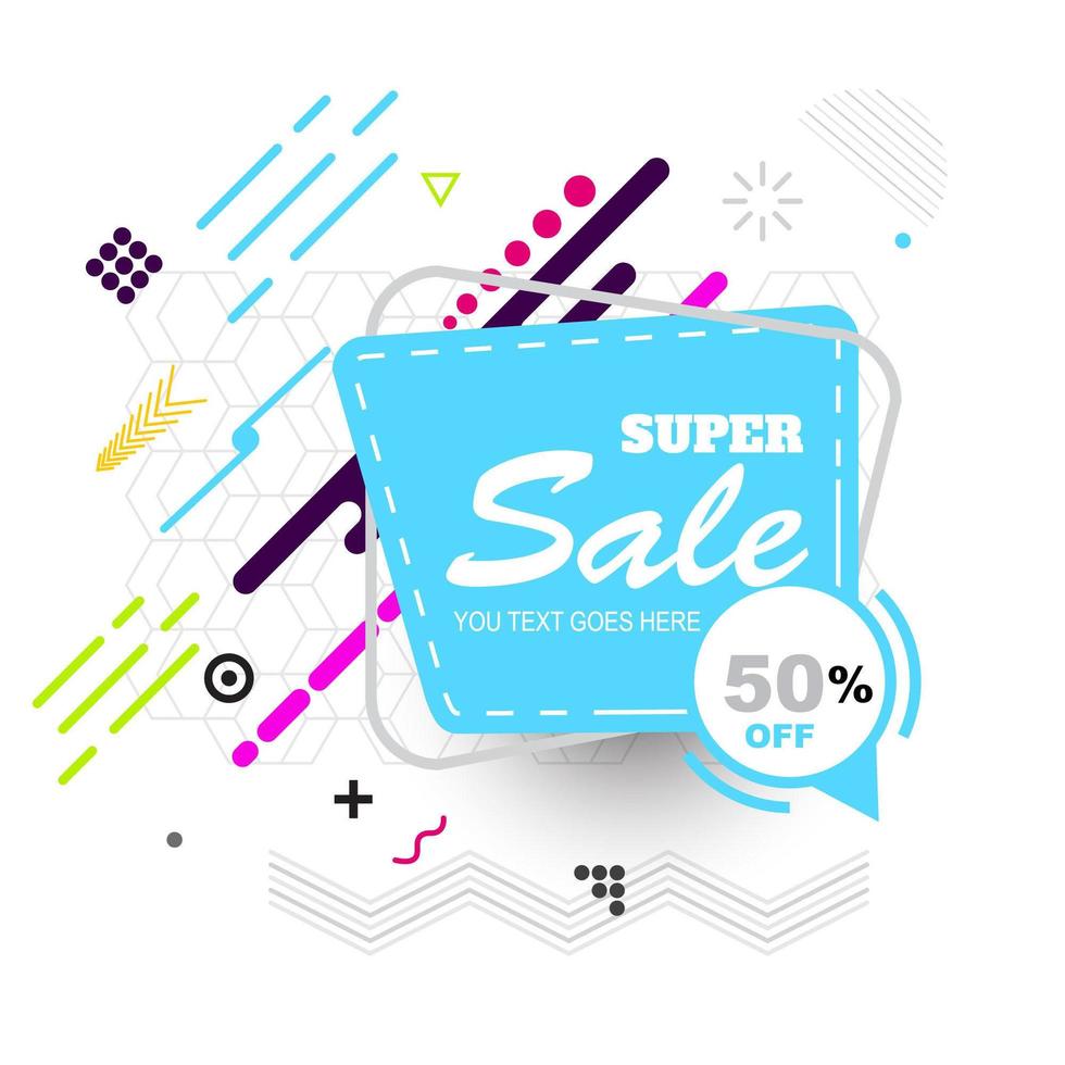 verkoop banner achtergrond vector