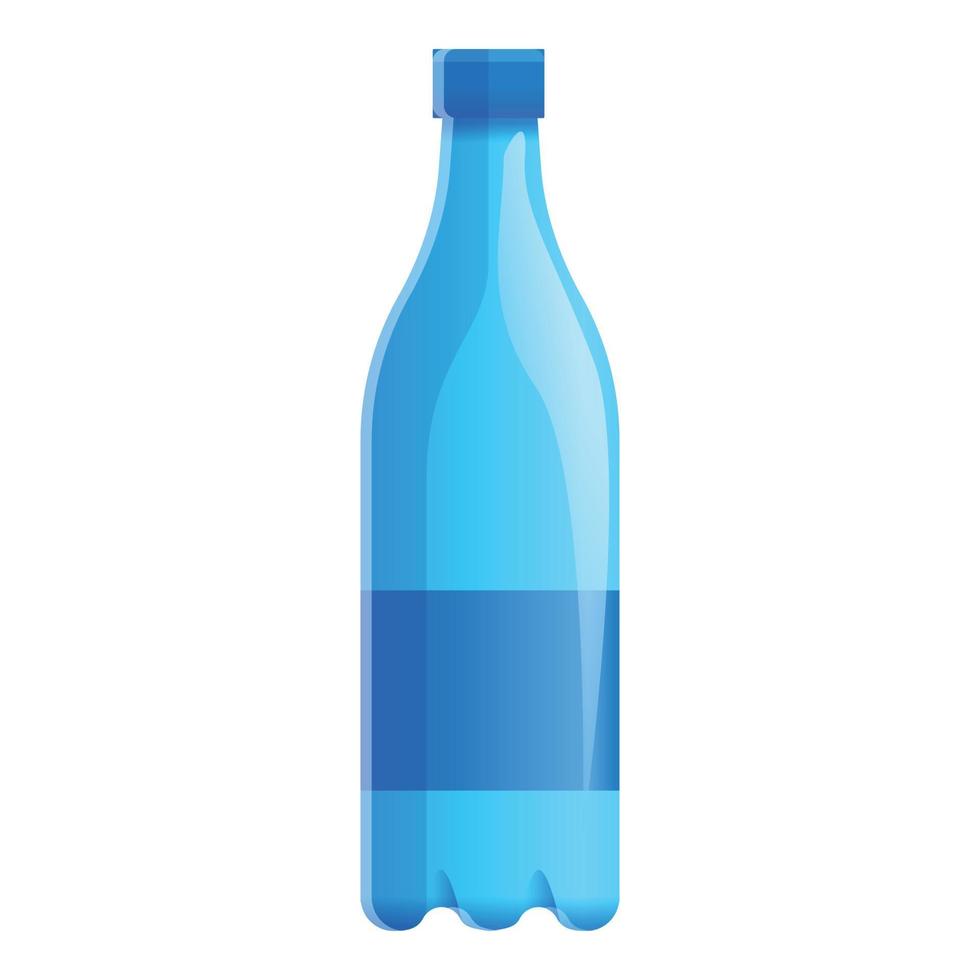 versheid aqua fles icoon, tekenfilm stijl vector