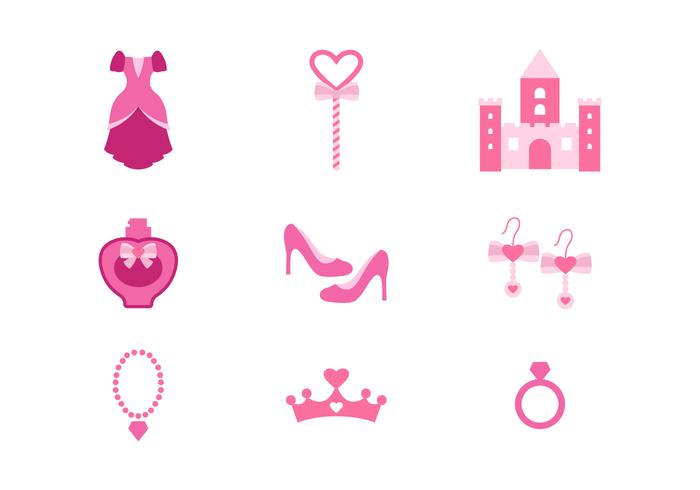 Gratis Princess Vector Icons