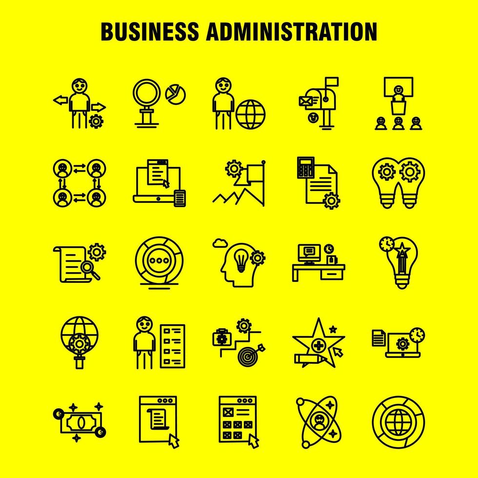 bedrijf toediening lijn pictogrammen reeks voor infographics mobiel uxui uitrusting en afdrukken ontwerp omvatten klas klasse onderwijs school- lamp idee klok prijs eps 10 vector